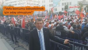�VEFA BORCUMU �DEYEB�LMEK ���N ADAY OLMU�TUM�