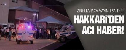 HAKKAR� VE MARD�N'DEN ACI HABER!