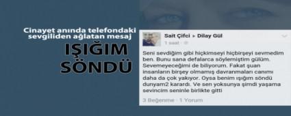 D�LAY'IN SEVG�L�S�NDEN H�Z�NL� MESAJ!