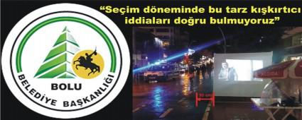 Belediye MHP'yi uyard�
