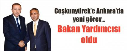 Co�kuny�rek Bakan Yard�mc�s� oldu