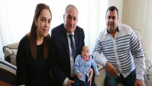 Ba�kan Y�lmaz ge�mi� olsun ziyaretlerine devam ediyor
