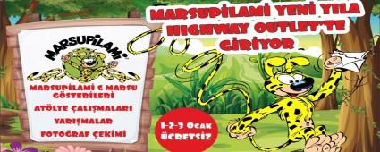 �'Uzun Kuyruk Marsupilami''HighWay Outlet'e Geliyor