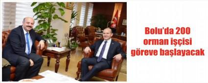 Bolu'ya 200 ki�ilik dev istihdam