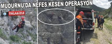 Kayal�klarda Ke�i Kurtarma operasyonu