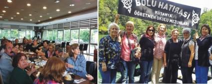 K�tahya ��retmen Okulu Mezunlar� Bolu'da Bulu�tu