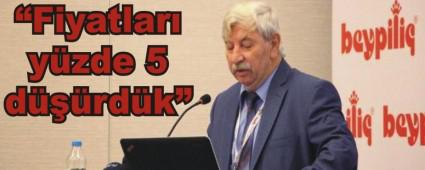 �Fiyatlar� y�zde 5 d���rd�k�