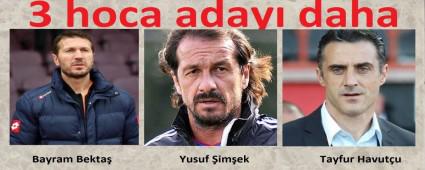 3 hoca aday� daha