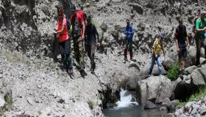 13 km'lik do�a y�r�y��� tamamlad�