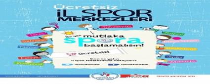 �l Spor Merkezleri a��l�yor