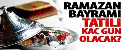 BAYRAM TAT�L� KA� G�N?