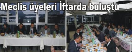Bolu Belediye Meclis �yeleri �ftarda bulu�tu
