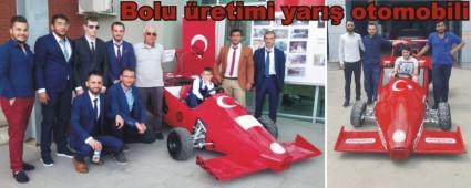 ��te Bolu �retimi yar�� otomobili