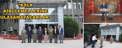 YILMAZ 2. KOMANDO TUGAYI'NI Z�YARET ETT�