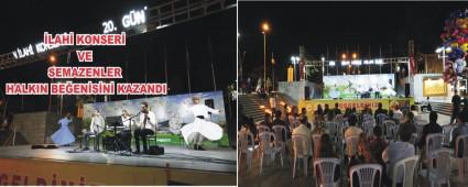Semazenler e�li�inde ilahi konseri