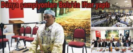 Din adamlar� iftarda bir araya geldi