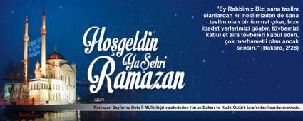 RAMAZAN SOHBETLER�