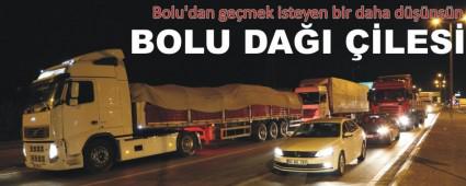 D-100 karayolunda ara� yo�unlu�u