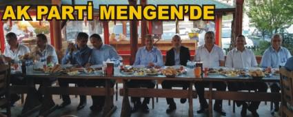 AK Parti Mengen te�kilat�ndan iftar