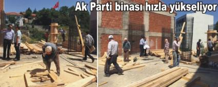 Ak Parti binas� h�zla y�kseliyor