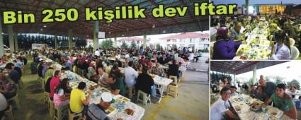 Ya�amkent Mahallesi'nde iftar