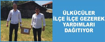 Tek tek muhta� ailelere ula��yorlar