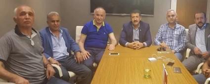Ba�kanlar Hakan Arslan i�in topland�
