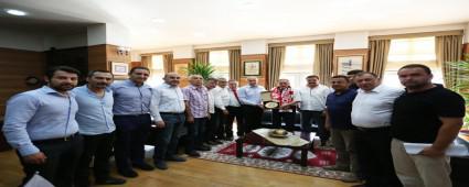 Boluspor�dan Ba�kan Alaaddin Y�lmaz'a ziyaret