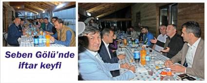 Bolu Bas�n� Seben G�l�'nde iftarda bulu�tu
