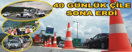 BOLU DA�I T�NEL� TRAF��E A�ILDI