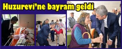 PROTOKOL HUZUREV� SAK�NLER�YLE BAYRAMLA�TI