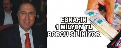 Bolu'da 200 esnaf�n 1 milyon TL borcu siliniyor