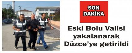Eski Bolu Valisi �z�imen adliyeye sevk edildi