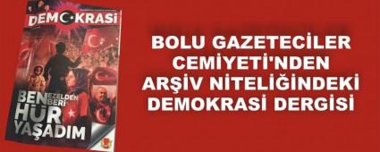 BGC'DEN DEMOKRAS� DERG�S�