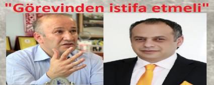 �ar�kc�'dan G�kdemir'e sert yan�t: �stifa etmeli....