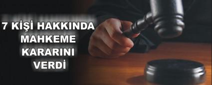 MAHKEME KARARINI VERD�