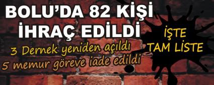 BOLU'DAN 82 �HRA�