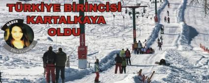 T�RK�YE B�R�NC�S� KARTALKAYA OLDU