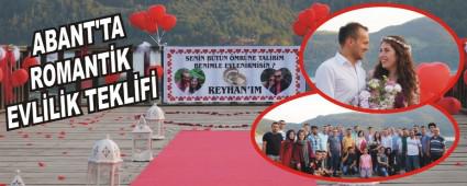 ABANT'TA ROMANT�K EVL�L�K TEKL�F�