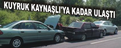 KUYRUK KAYNA�LI'YA KADAR ULA�TI