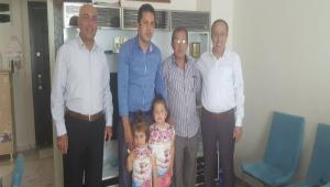 Ba�kan Uzuno�lu, Gazileri ziyaret etti