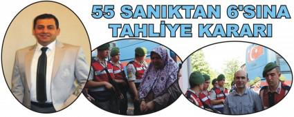 55 san�ktan 6's�na tahliye karar�