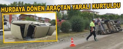 HURDAYA D�NEN ARA�TAN YARALI KURTULDU