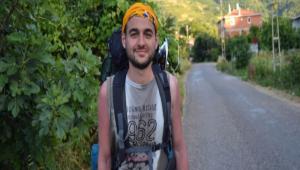 A�B� ��rencisi otostopla T�rkiye'yi geziyor