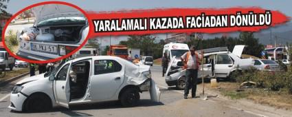 YARALAMALI KAZADA FAC�ADAN D�N�LD�