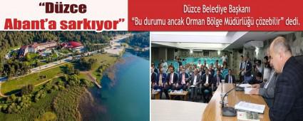 D�zce Abant'a sark�yor