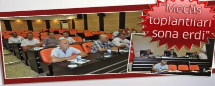 A�USTOS AYI TOPLANTILARI SONA ERD�