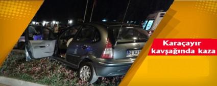 Kara�ay�r kav�a��nda kaza