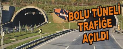 BOLU T�NEL� TRAF��E A�ILDI