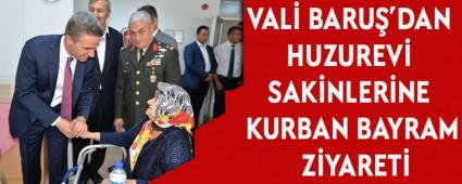 VAL� BARU�'DAN HUZUREV� SAK�NLER�NE KURBAN BAYRAM Z�YARET�
